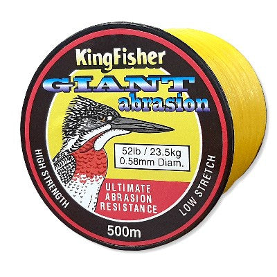 Giant Abrasion Nylon .58mm 23.5kg/52lb Gold 500m