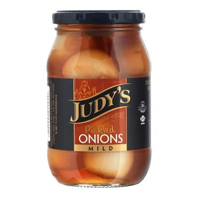 Judys Pickled Onions Mild 410g