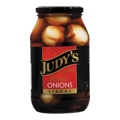 Judys Pickled Onions Strong 410g