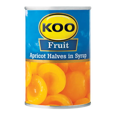 Koo Apricot Halves 410g