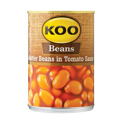 Koo Butter Beans in Tomato Sauce 420g