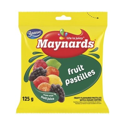 Maynards Frutips Fruit Pastilles 125g