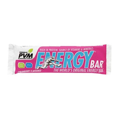 PVM Energy Bar Strawberry 45g