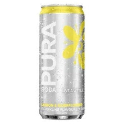 Pura Soda Lemon & Elderflower 300ml