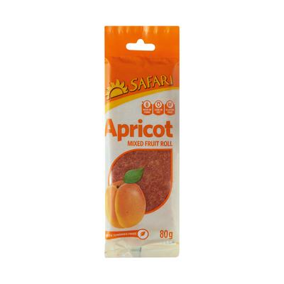 Safari Fruit Roll Apricot 80g
